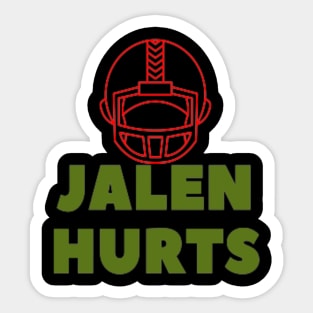 Football Player Helmets Sticker